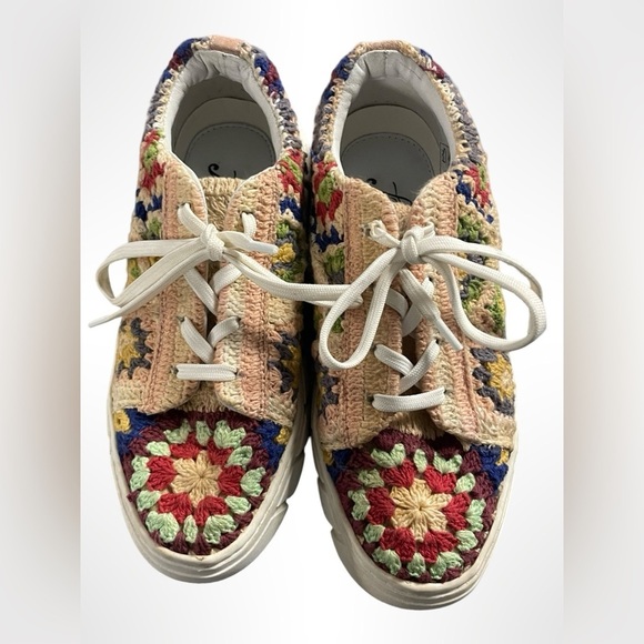 Free People Shoes - Free people women’s crochet shoes UK size 36 women’s size 5.5